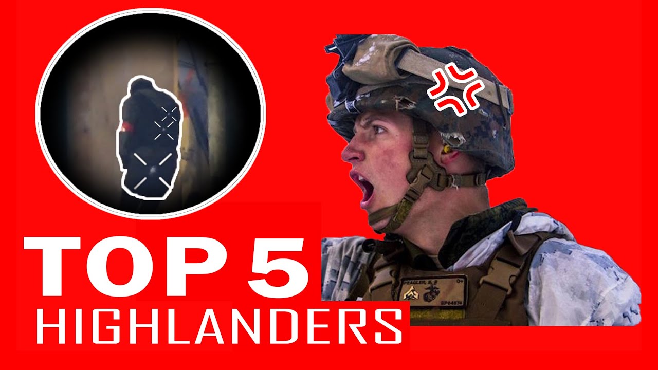 Top 5 HIGHLANDERS (CHEATERS) no Airsoft [2020]