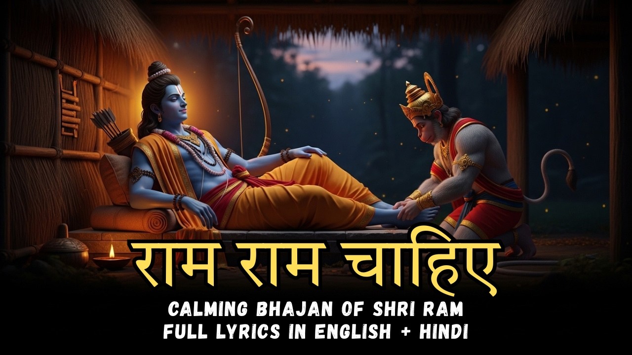 Ram Ram Chahiye ~ Beautiful Shree Ram Bhajan | राम राम चाहिए | Latest Ram Bhajan