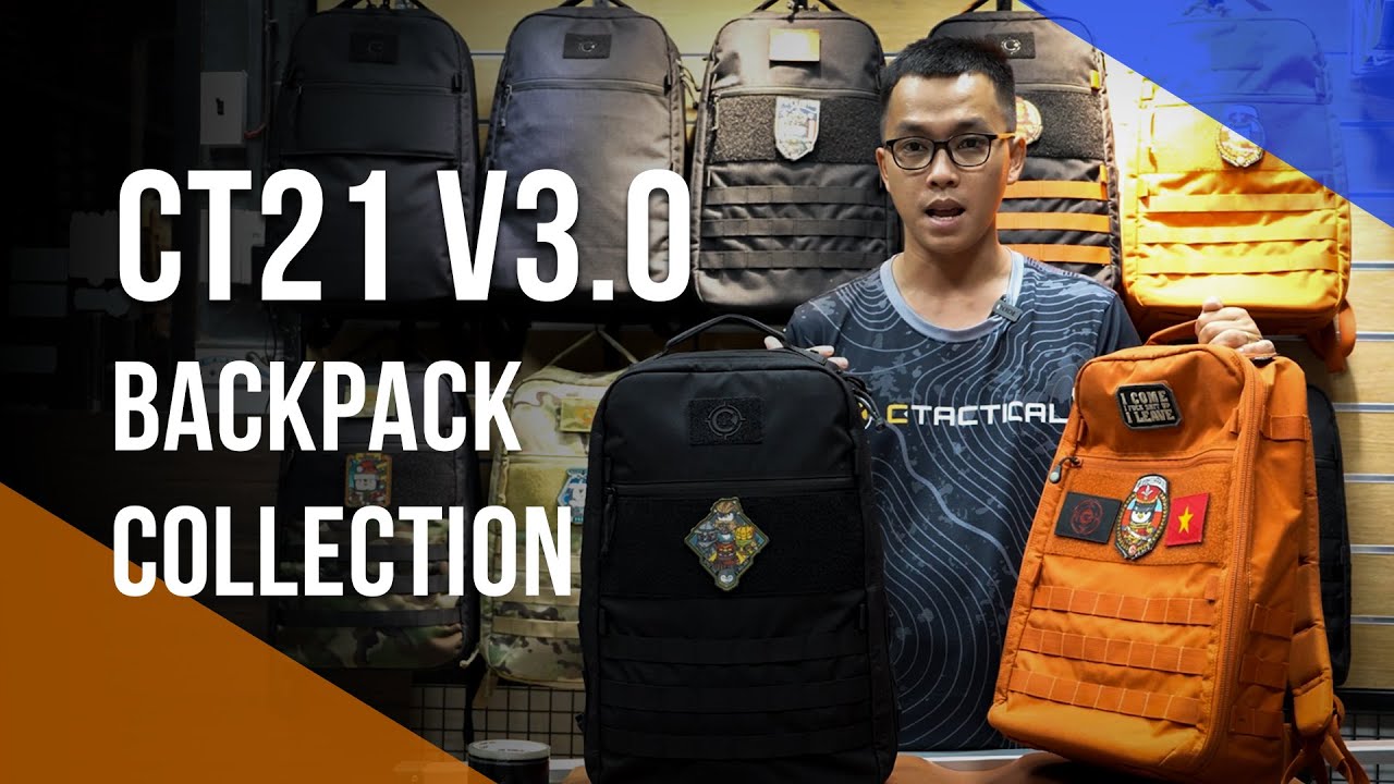 Tất Tần Tật về Balo CT21 V3.0 Các Phiên Bản Năm 2024 - Chuyentactical.com