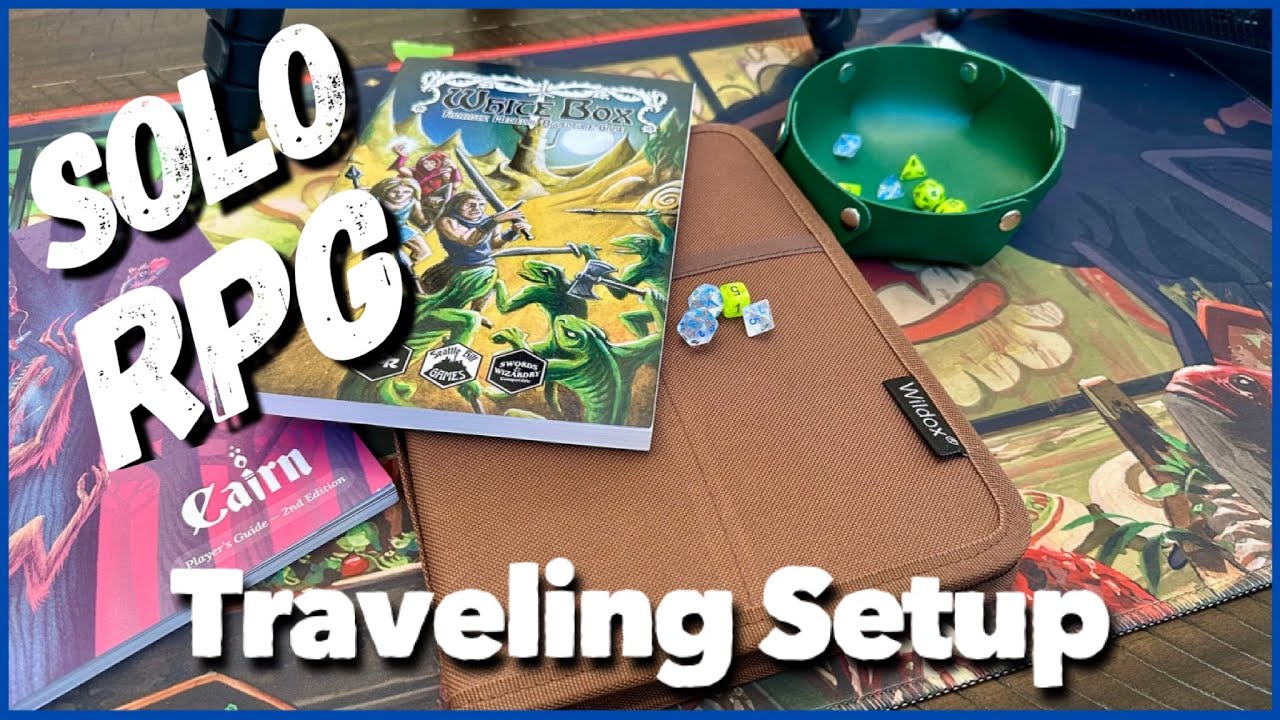 My Compact Solo RPG Traveling Setup