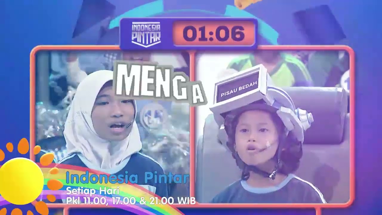 Indonesia Pintar Tayang Lagi di Mentari TV Setiap Hari Pukul 11.00, 17.00 & 21.00 WIB