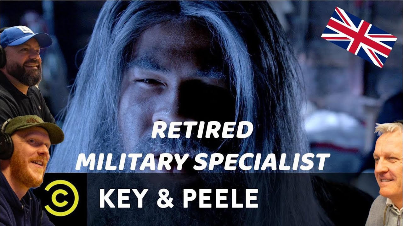 Key & Peele - Retired Military Specialist REACTION!! | OFFICE BLOKES REACT!!