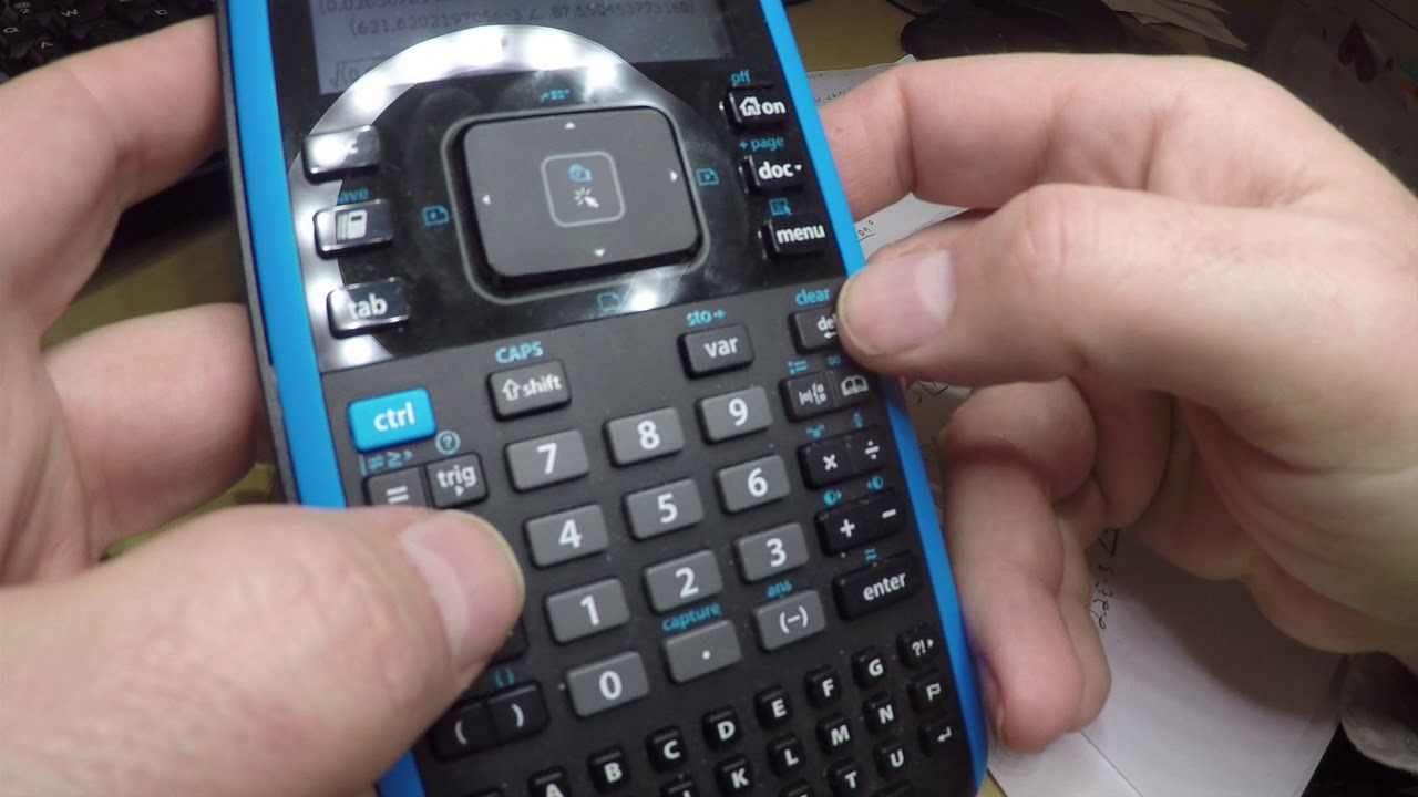 how to do phasors, hyperbolics, and matrices with TI nspire CX 2 CAS