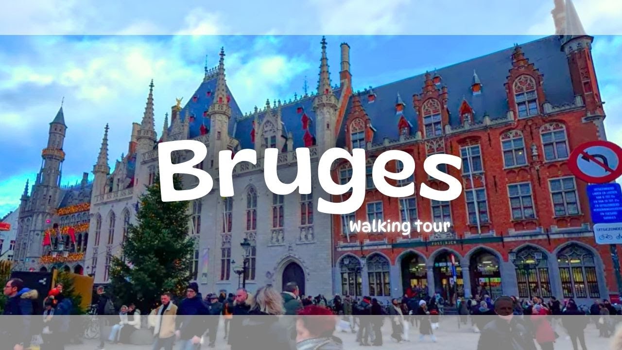 Bruges Belgium | Walking Tour through its Medieval Old Town