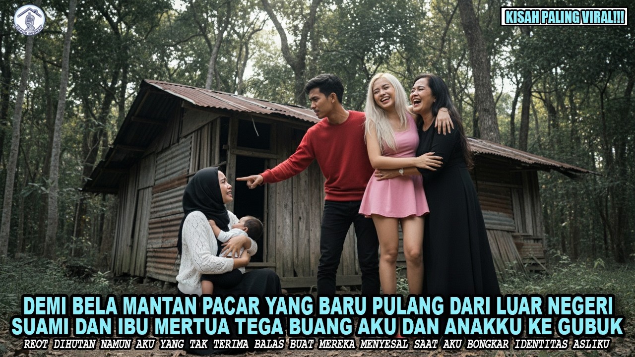 DEMI BELA MANTAN PACARNYA SUAMIKU DAN IBU MERTUA - TEGA BUANG AKU DAN ANAKKU KE GUBUK DITENGAH HUTAN