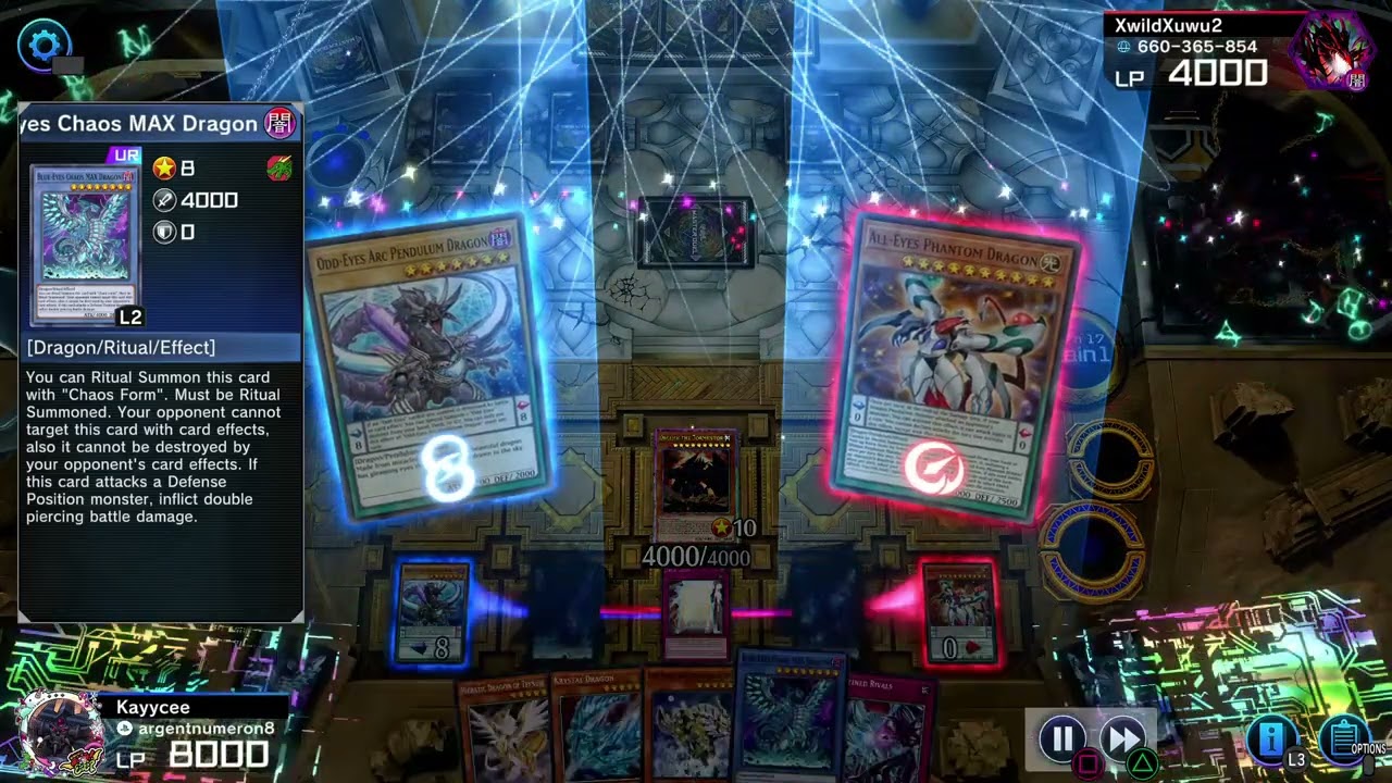 Yu-Gi-Oh! Master Duel Cooking ASMR;  8-Axis Blue-Eyes Galaxy feat. Obelisk