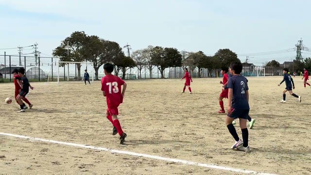 U12 1試合目後半20260208