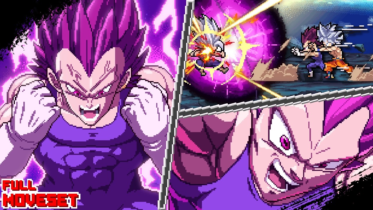 🔥(DEVLOG #54) Z LEGENDS 3 - Vegeta Ego (ULTRA EGO) FULL MOVESET!