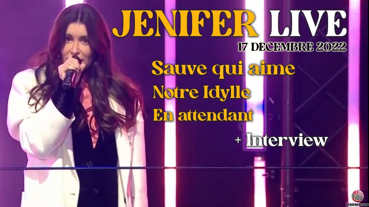 Jenifer en live pour 3 titres en Belgique et en interview déjantée dans le cube! [17 Décembre 2022]