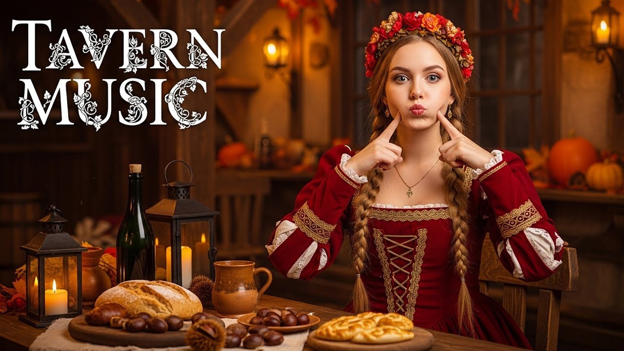 Joyful Celtic Tavern Music 🎶 Uplifting Female Vocals | Medieval Irish Folk Harvest Festival & Dance