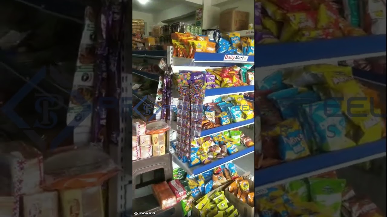 Grocery Store Display Rack Manufacturing/Display Rack/Center Gondola Display Rack | Surat Gujarat |