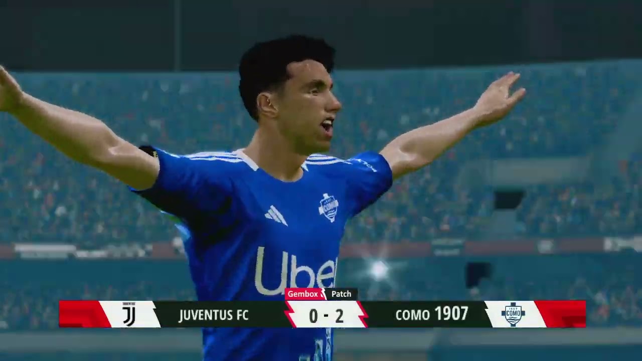 JUVENTUS TUMBANG!! COMO BUAT KEJUTAN BESAR SKORS 0 - 2 !!