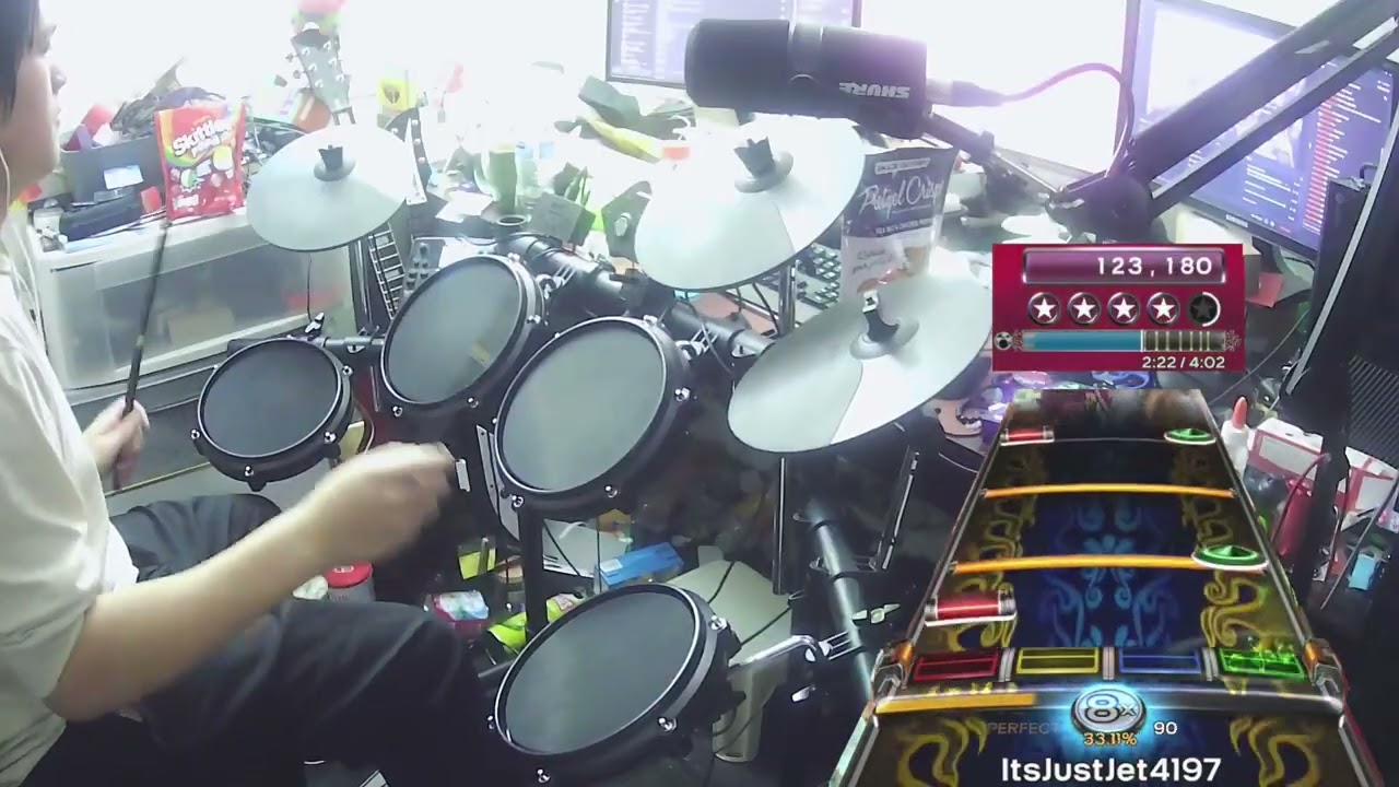 F.C.P.R.E.M.I.X. - The Fall of Troy || Rock Band 3 Deluxe Pro Drums Expert 5 Star Playthrough
