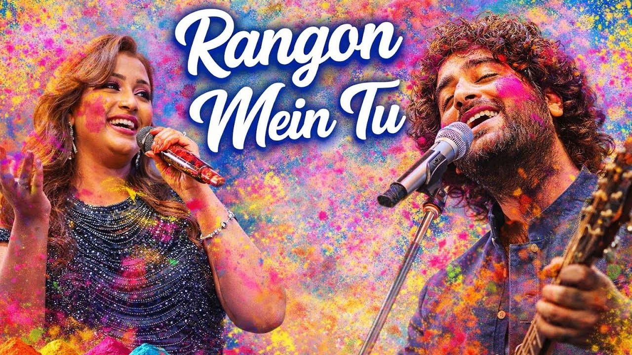 Rangon Mein Tu – Arijit Singh & Shreya Ghoshal | Official Music Studio | New Holi Special Song 2026