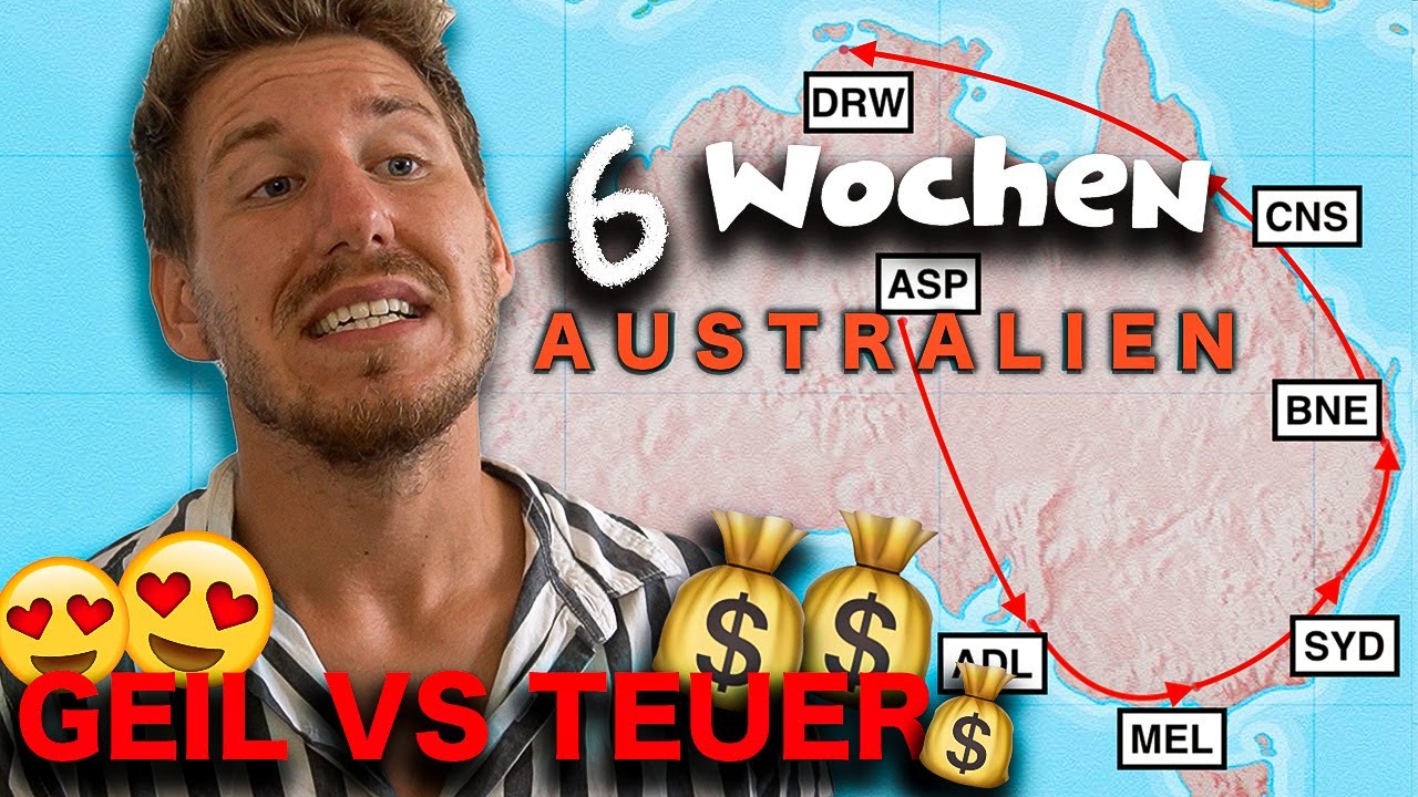 Was kosten 6 Wochen Australien!? 🇦🇺 ALLE Australien Kosten für Reisen & Leben ! (Jeder Cent)!