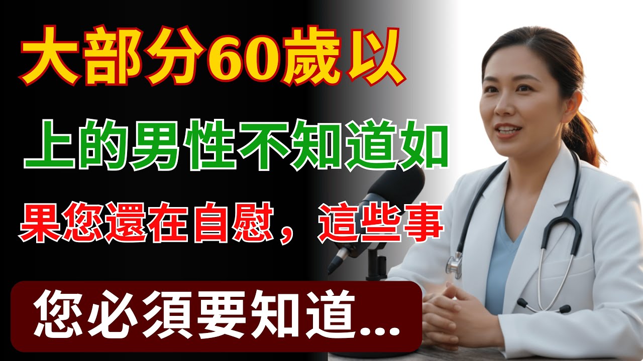 60歲、70歲、80歲還在自慰的男性，這個影片您一定要看完...