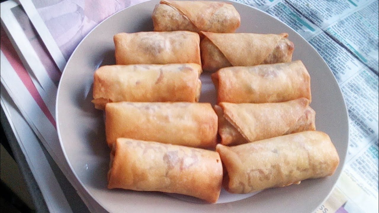 HOW TO MAKE TUNA FISH SPRING ROLL.MUST TRY TUNA AND NOODLES SAMOSA FISH SPRING ROLL.PARTY FOOD.
