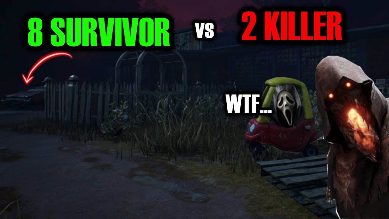 2 KILLERS vs 8 SURVIVORS | Dead by Daylight DBD