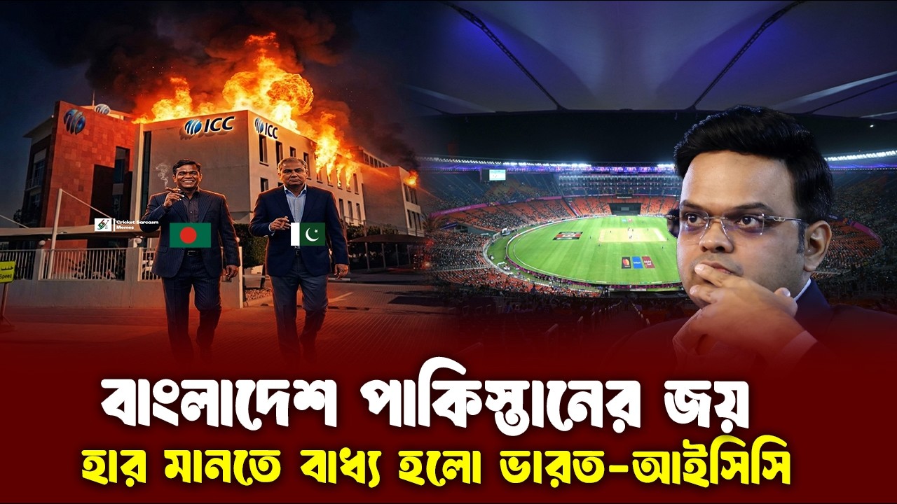 বাংলাদেশের কাছে নতি স্বীকার করলো আইসিসি, বড় ঘোষণা.... 