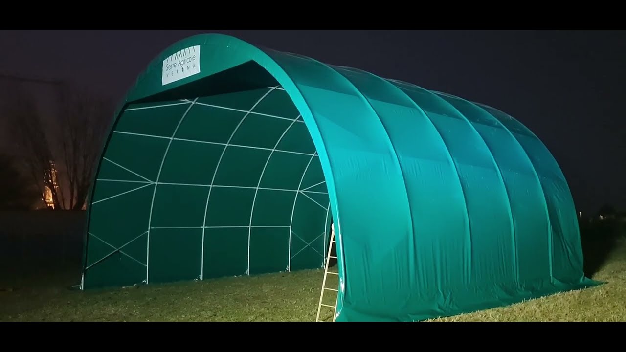 COME COPRIRE UN TUNNEL ALTEZZA 6M