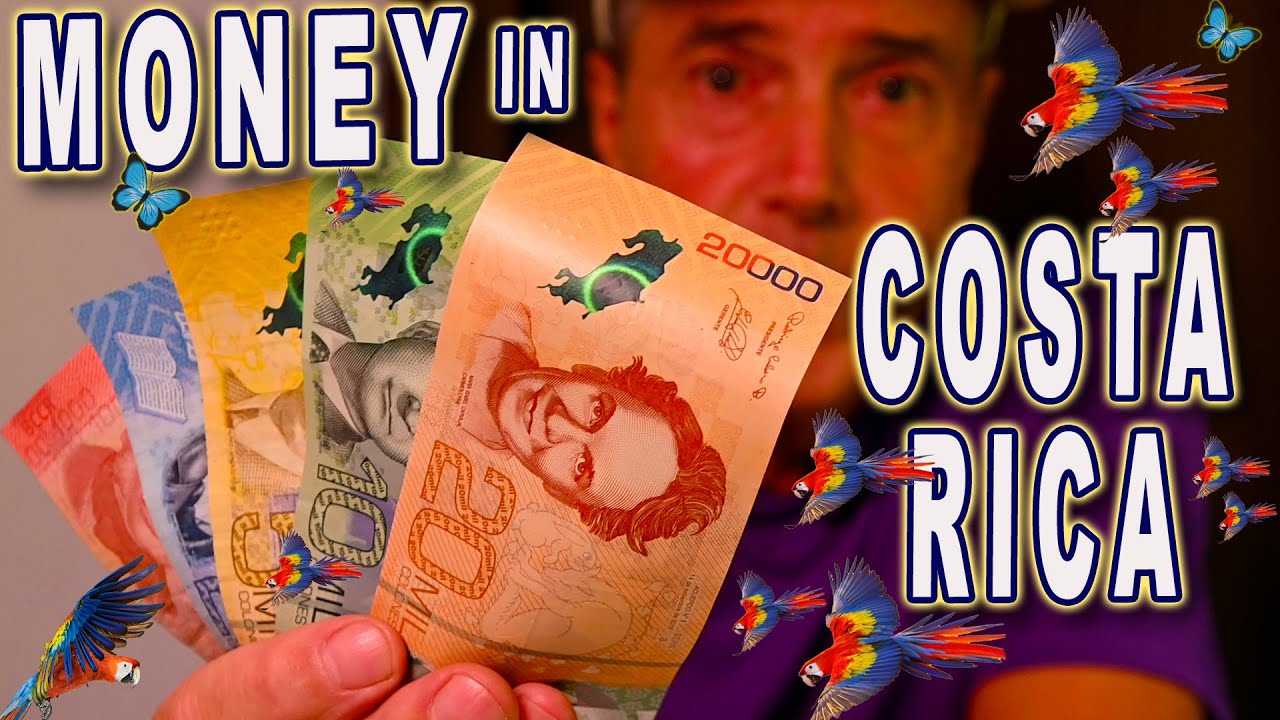 💰💲Money in Costa Rica 2023, 💴 💵 💷 The Colon, what is each bill worth?💰 💶  🏧 💲