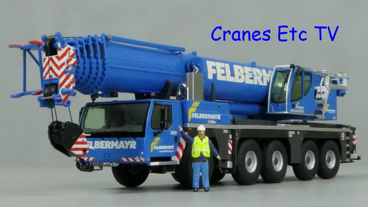 NZG Liebherr LTM 1250-5.1 Mobile Crane 'Felbermayr' by Cranes Etc TV