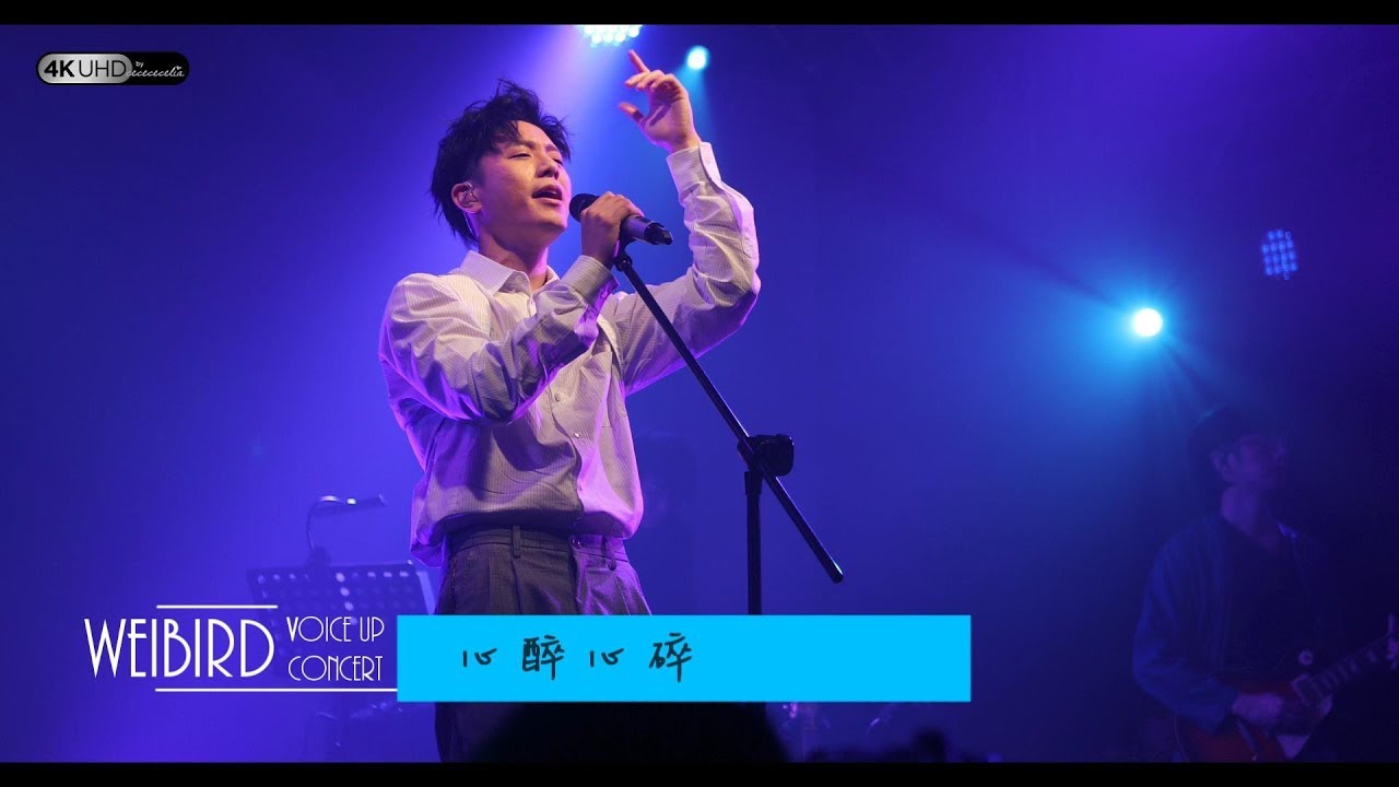 全新編曲《心醉心碎》韋禮安 (字幕附歌詞/4K/2160p) 【2019 Voice Up Concert 讚聲演唱會】20190622