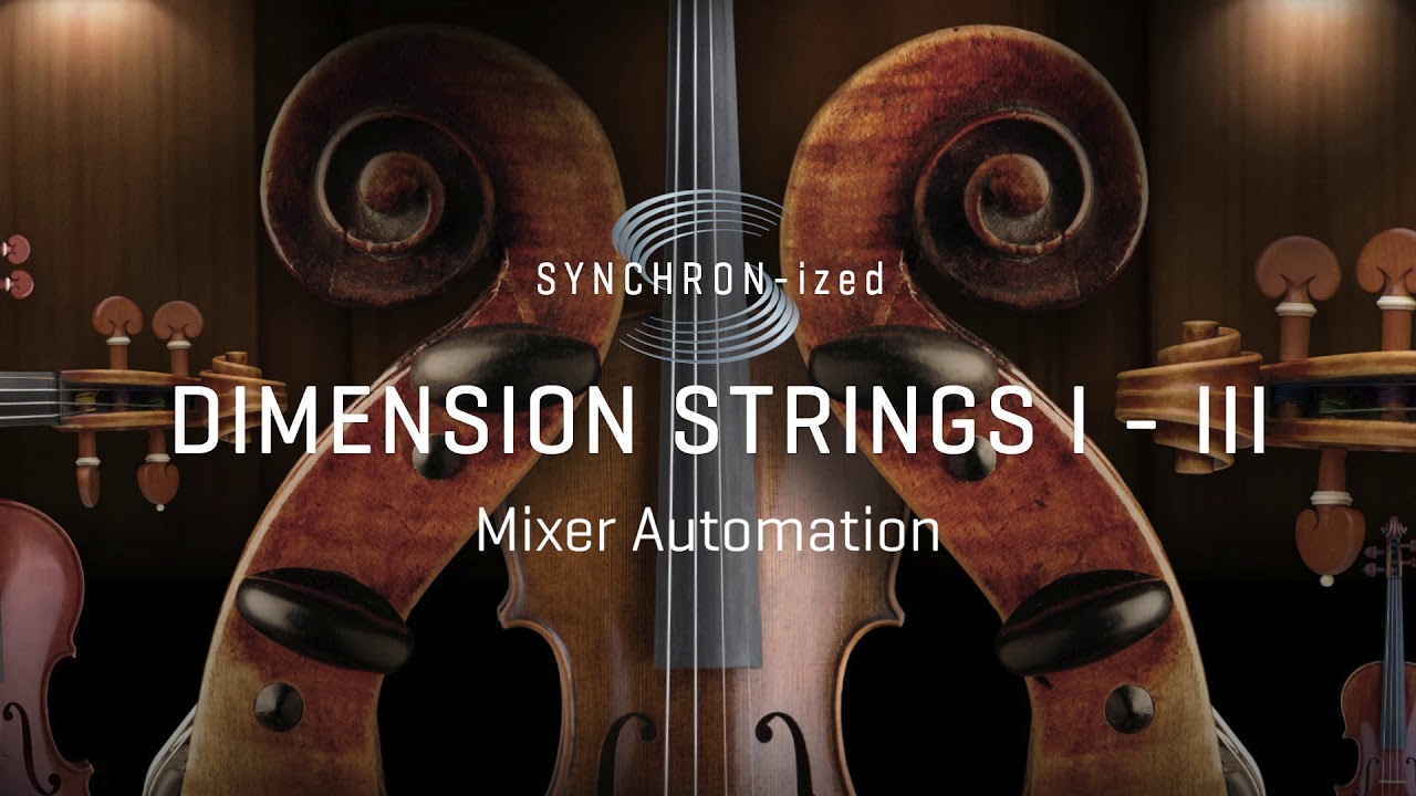 NEW: **Studio Series** SYNCHRON-ized Dimension Strings Tutorial