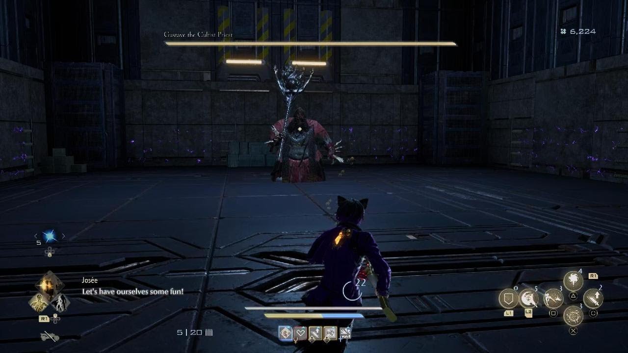 CODE VEIN II Gustave the Cultist Priest - Mountain Underground Facility