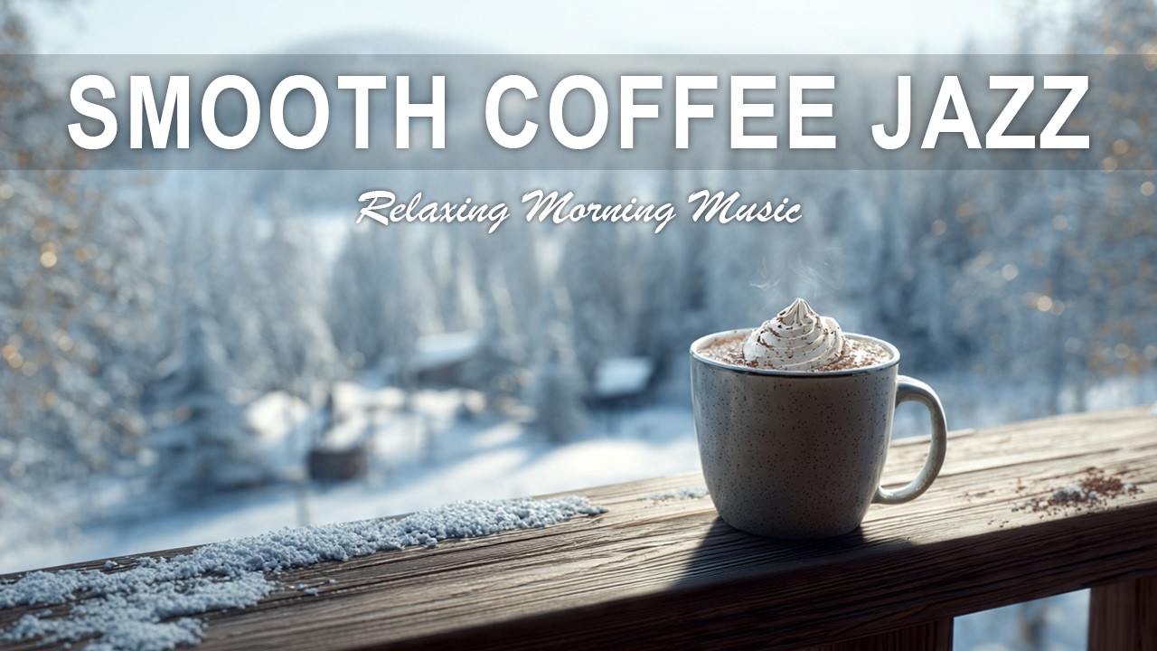 Smooth Coffee Jazz | Silken coffee jazz – calming & relaxing music