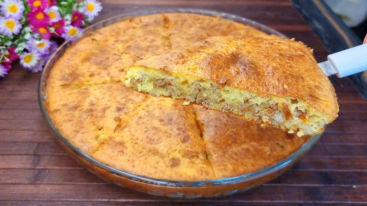 Εύκολη Λαχανόπιτα Χωρίς φύλλο 💯 Απίστευτα νόστιμη και αφράτη👌Cabbage Pie recipe