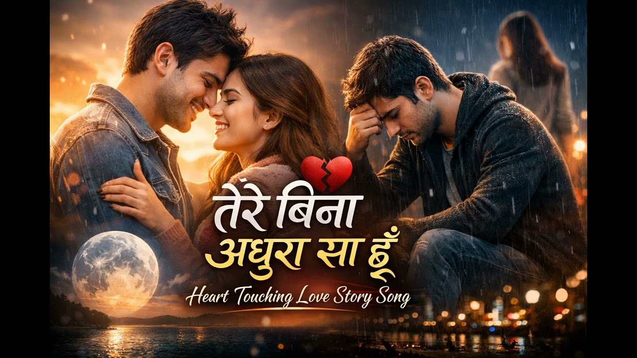 तेरे बिना अधूरा सा हूँ ❤️ | Heart Touching Hindi Love Story Song 2026 | New Romantic Song