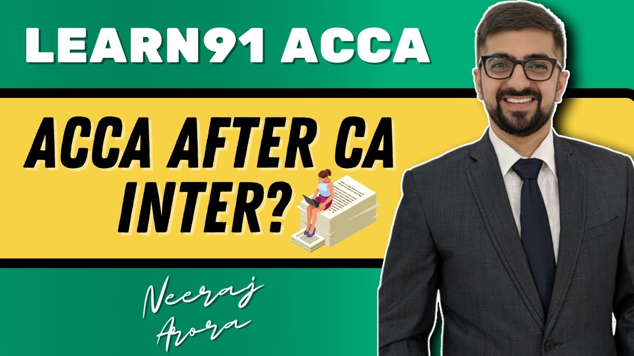 Struggling to Clear CA? ACCA After CA Inter/IPCC  | Neeraj Arora