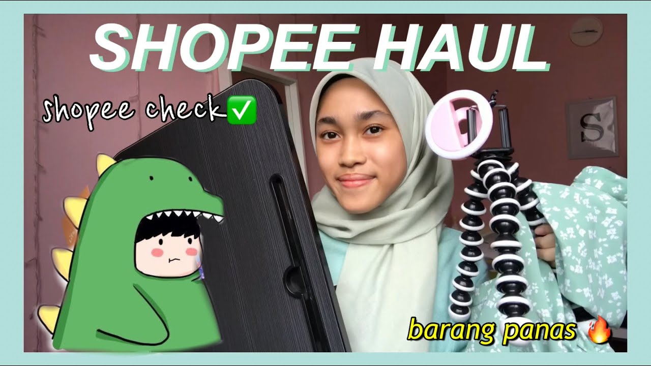 SHOPEE HAUL | MALAYSIA ( aesthetic item and cheap !! )