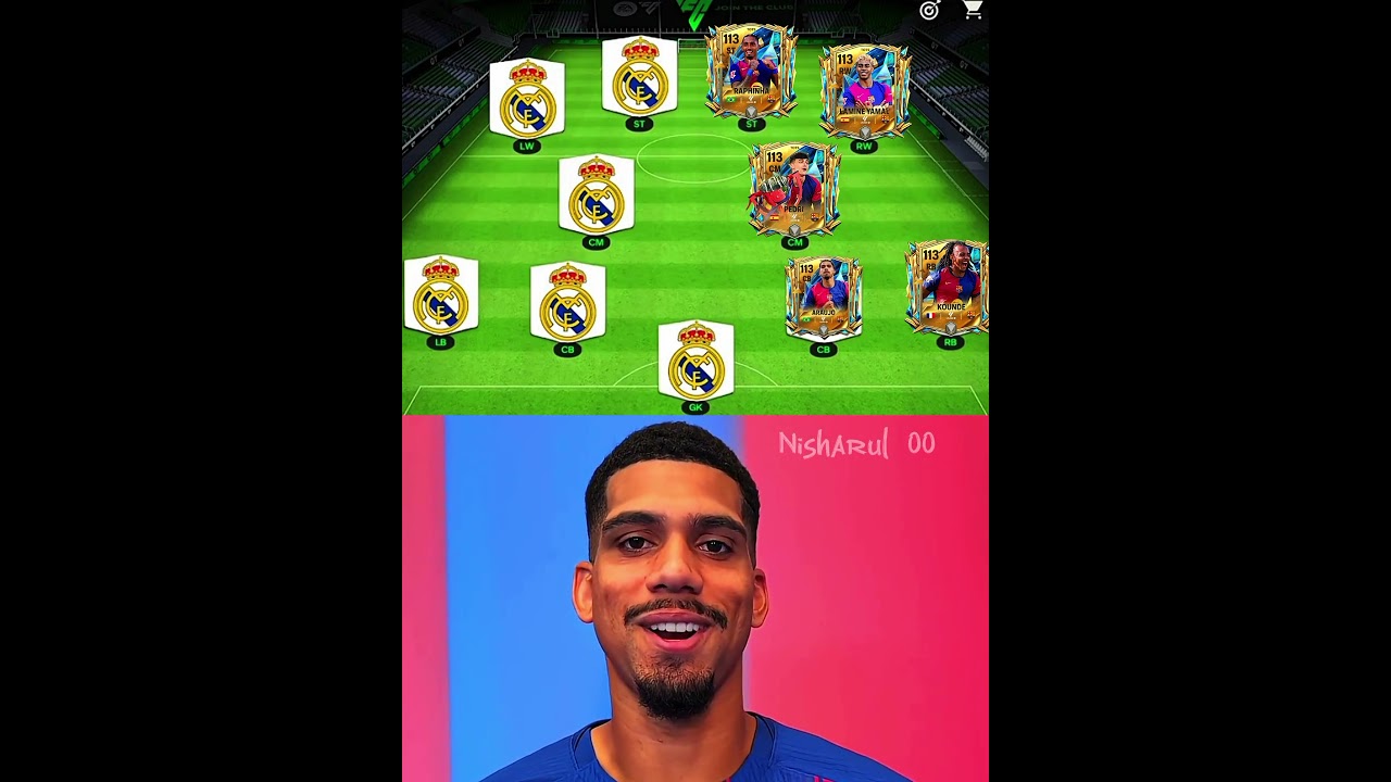 Madrid vs Barcelona☠️ #fcmobile #fifamobile #eafc24 #eafifa #easports #fifa #fifa22  #football