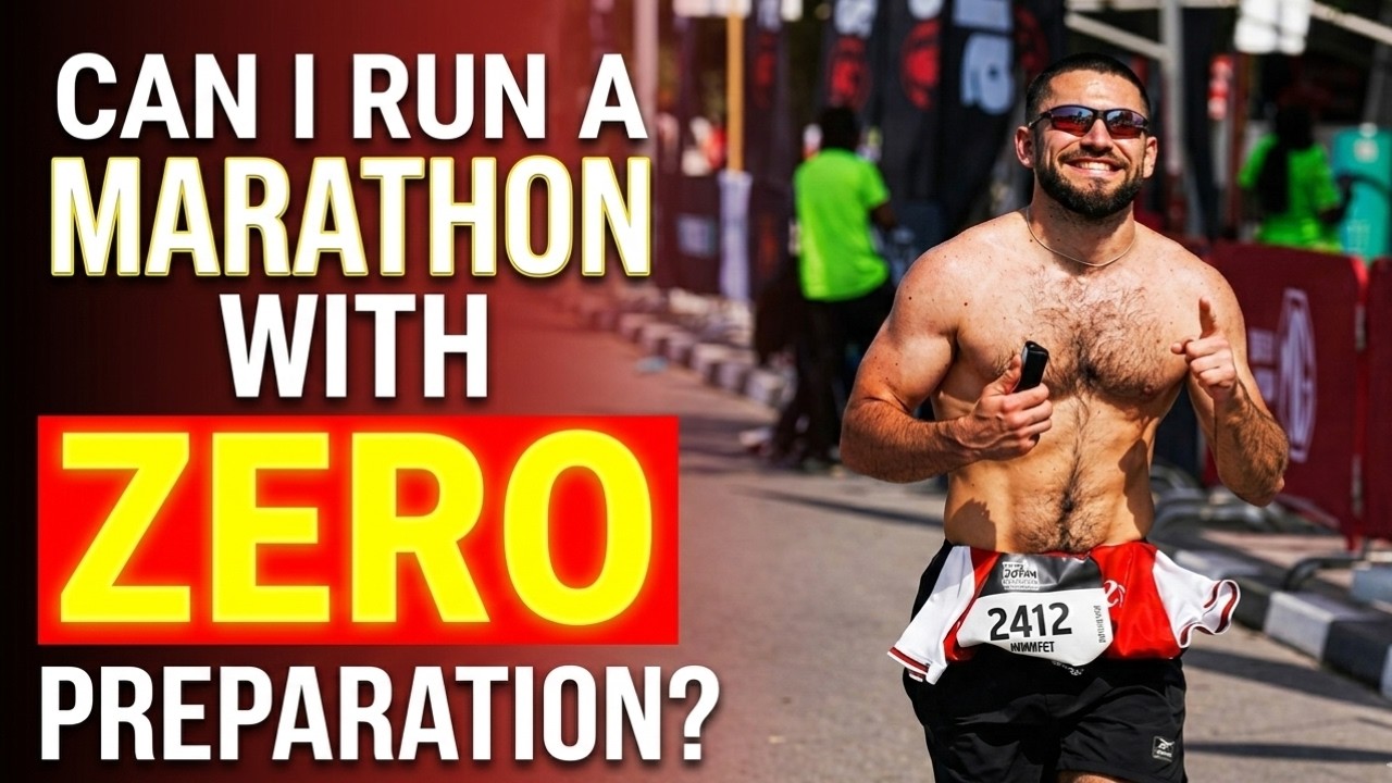 The DUBAI Marathon| Can I run a marathon with ZERO preparation in BAREFOOT Shoes?