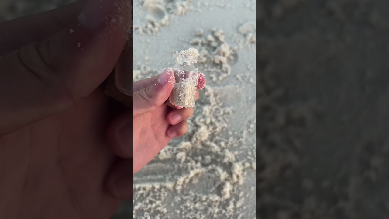 making a tiny ocean to bring home🌊✨ 