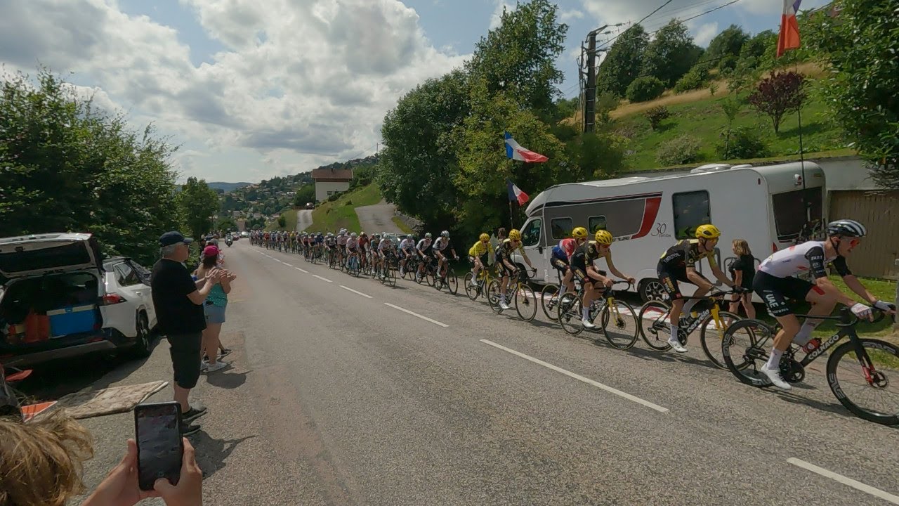 Tour de France - am Berg abgehängt