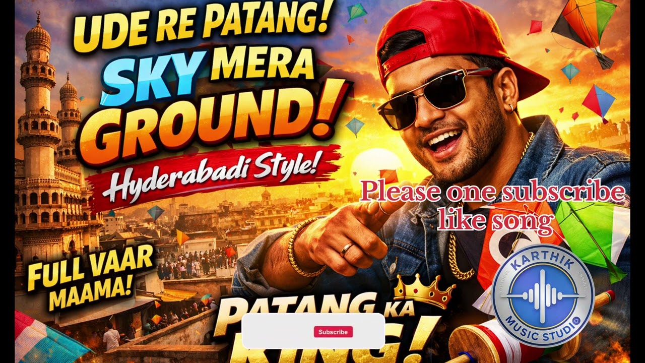 New PATANG DJ SONG 2026 | FRIENDS ENJOY FULL MASTI 🎧🔥 Hyderabad DJ Song