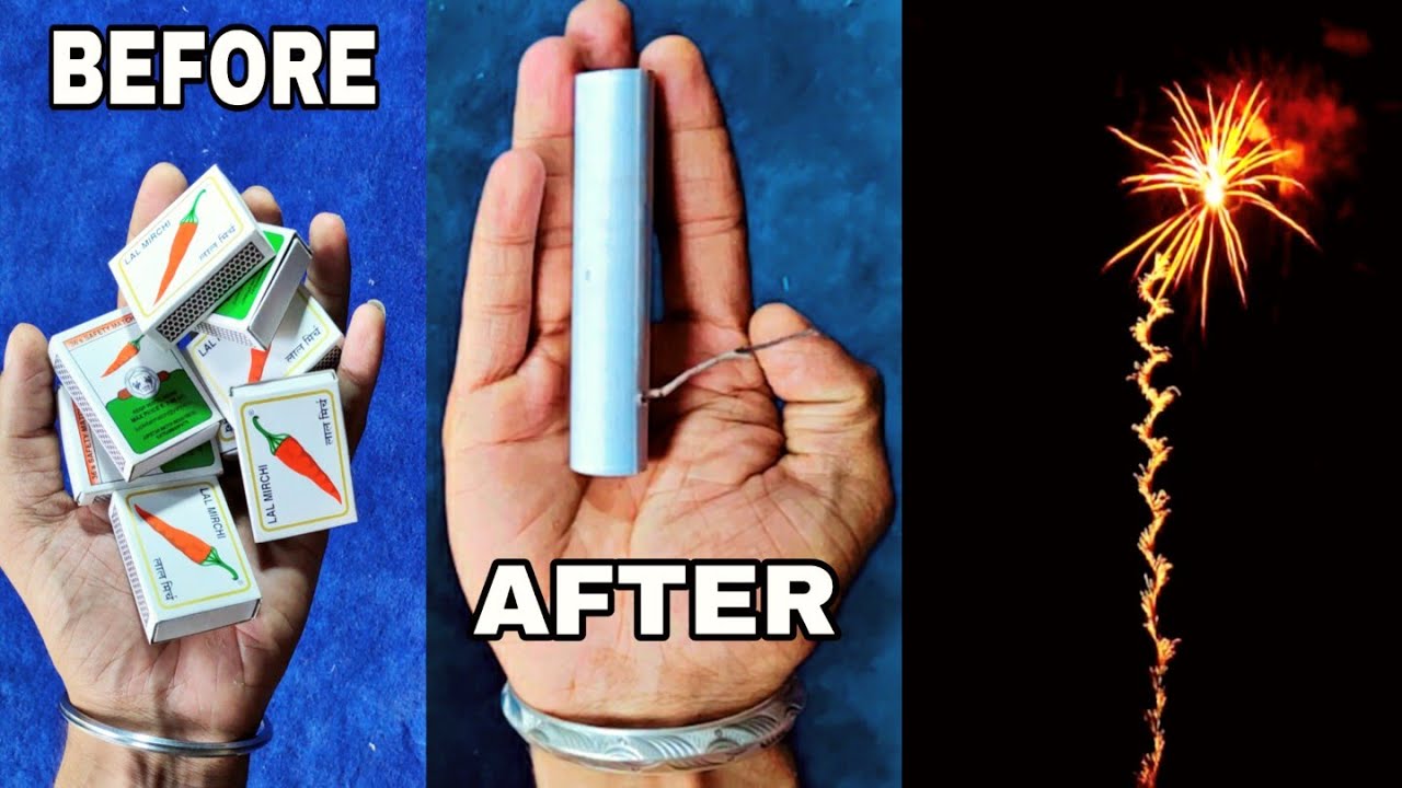 How To make Sky Shot with Matchbox | Creat Sky Shot At Home with Matchbox | माचिस से स्काई शॉट बनाएं