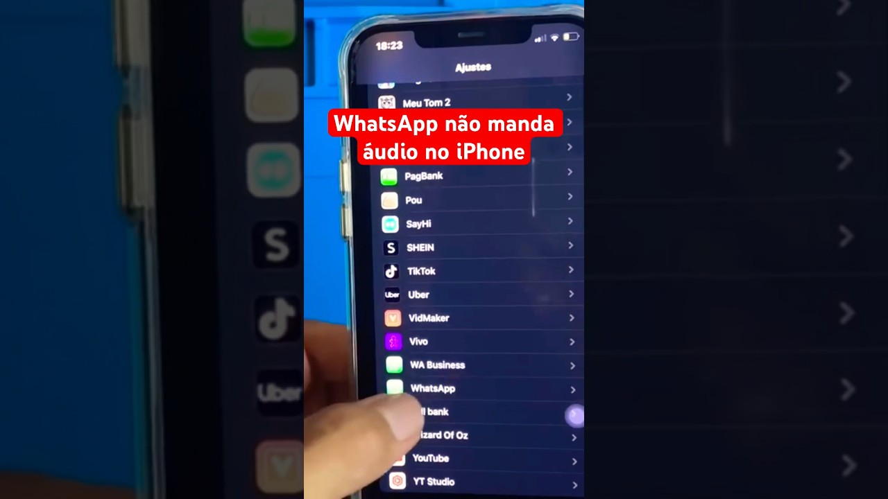WhatsApp n&atilde;o quer mandar &aacute;udio no iPhone ? TENTE ISSO ANTES QUE SEJA TARDE!