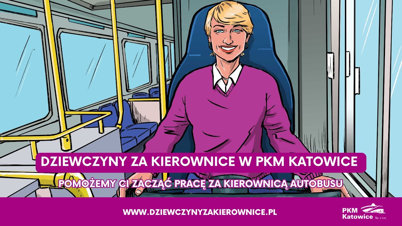 Dziewczyny za kierownice w PKM Katowice 2.0 - spot promocyjny