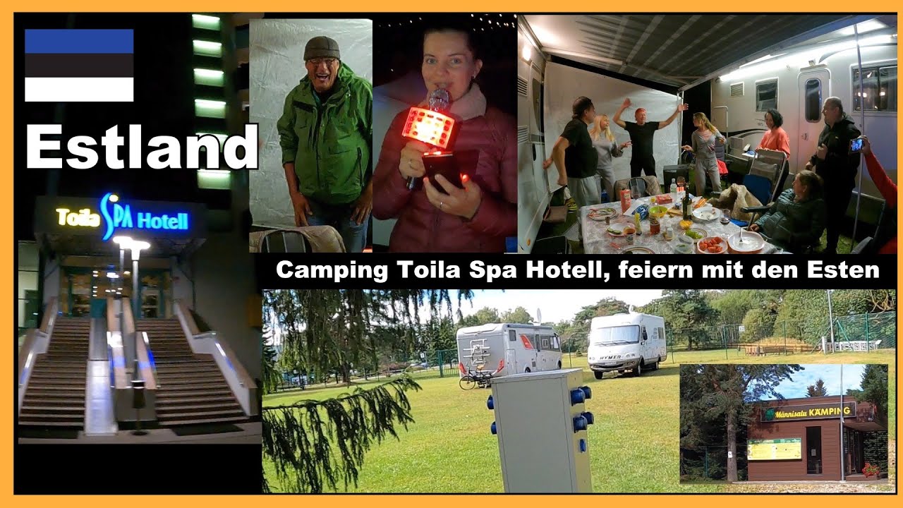 Estland Camping Toila Spa Hotell  AutoKaravan Kämping Toila