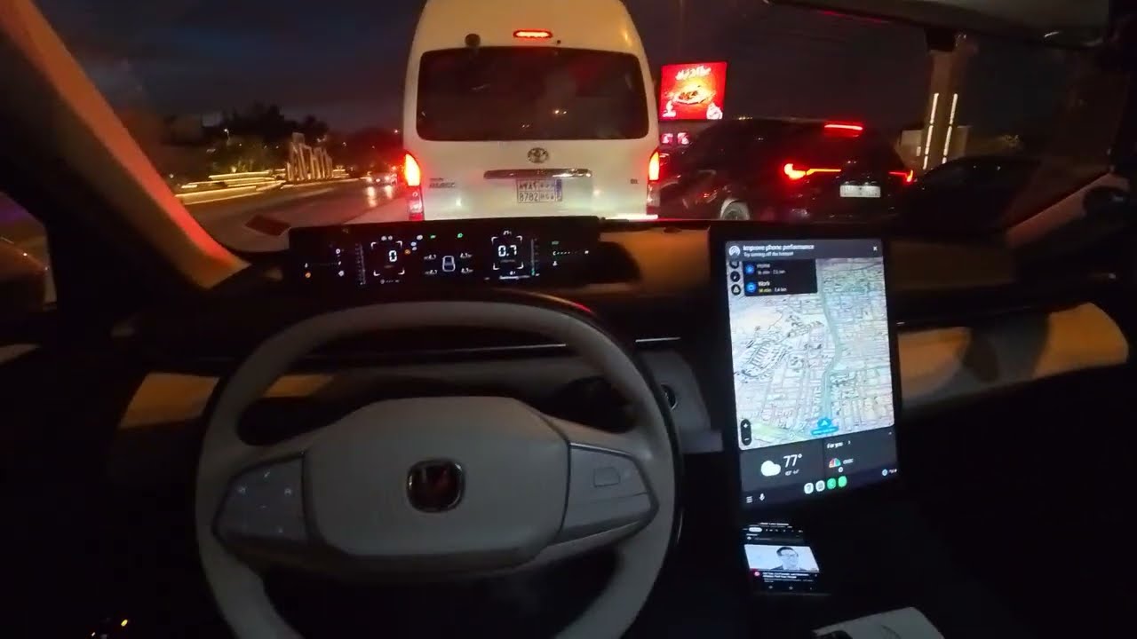Riyadh Evening Rush Hour Is Insane | POV Drive in Changan Eado