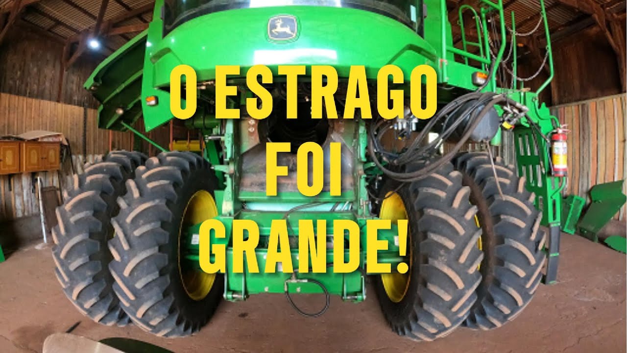 Retirando o rotor da JOHN DEERE S440