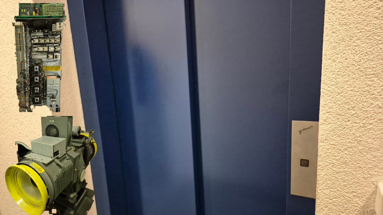RARE❗️ 1x 90s GEBAUER lift in Gossau SG, Switzerland