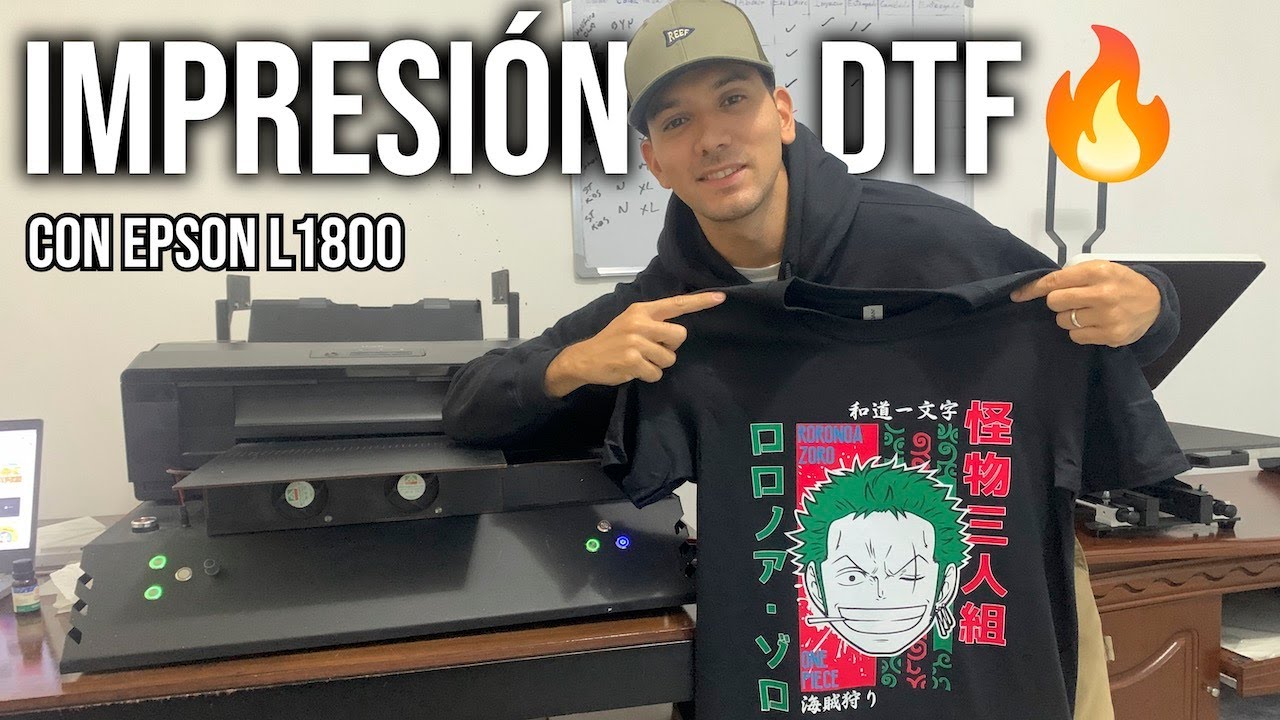 Estampado o Impresión DTF en Panamá - Como imprimir camisetas con Direct to FIlm