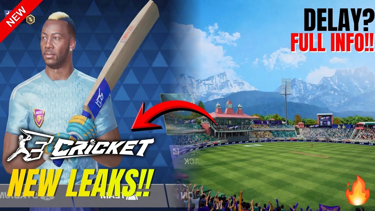 OMG 🔥 E Cricket New Leaked Footage | Graphics Revealed 🔥 | Game Delayed?? | Full Info | Tamil 