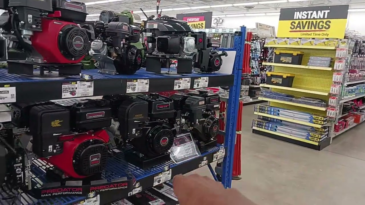 Harbor Freight engines