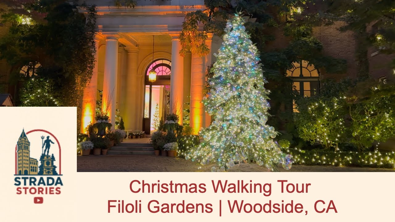 Filoli Gardens | Woodside, CA Christmas Walking Tour